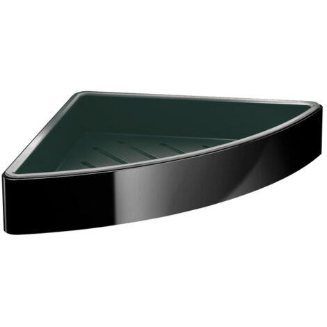 Corbeille d'angle emco loft longueur des côtés 179 mm noir/noir (1/5)