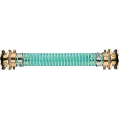 GEKA Set de raccords pour tonneaux d'eau pluviale laiton, PVC Schl.-Gr.25mm IG 3/4 Zoll AG 1 Zoll - 30.0030.8 (1/5)