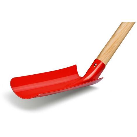 FP – Pelle à orniérage d’eau – Lame en acier trempé – Manche long en frêne 1300 mm – Revêtement par poudre – Pour chantiers humides