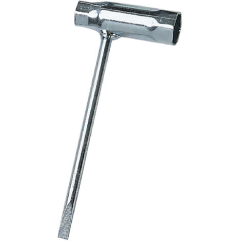 Clé à bougie Oregon 13 x 19 mm avec tournevis plat (1/4)