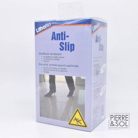 Anti-Glisse - Traitement antidérapant durable - Lithofin - Kit