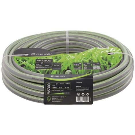 Tuyau d'arrosage WS300 longueur 50 m D. intérieur 19 mm D. ext. 23,6 mm (1/2)