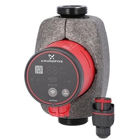 Circulateur Grundfos Alpha 3 32-80, DN32(1 1/4"), PN10, 230V longueur 180 mm