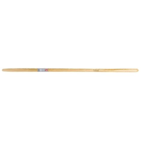 Manche long en frene Ideal 130 cm, coudé, laqué (1/2)