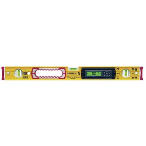 Niveau à bulle Stabila Type TECH 196 électronique 183cm, IP65 pochette incluse