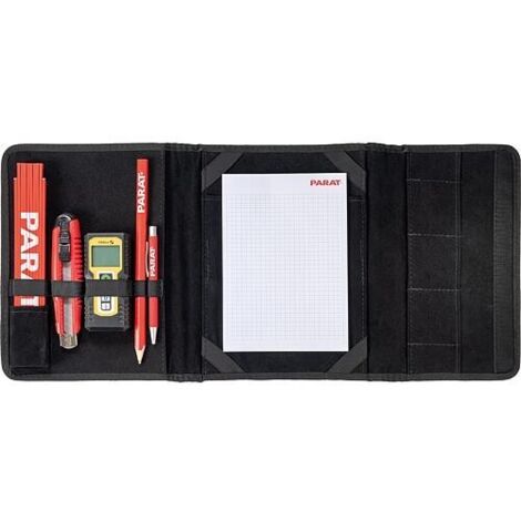 Classeur de métré PARAT 6 pièces, avec télémètre, mètre pliant (1/5)