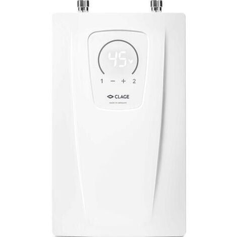 Chauffe-eau instantané compact électrique Clage CEX7-U, 6,9 KW, 400 V