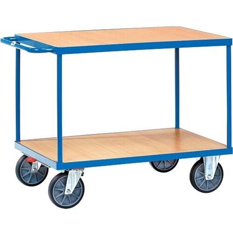 Chariot à plateaux lourds fetra® 2401 Plateau 1000x600mm (1/2)