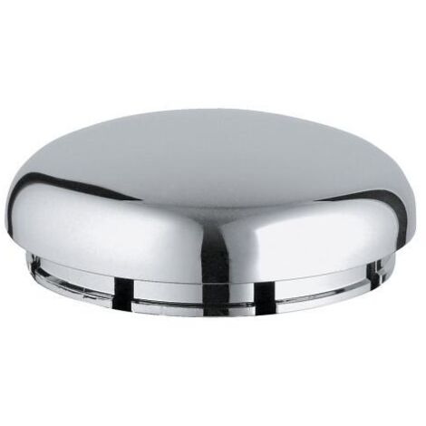 Grohe – Enjoliverur pour barre de douche – Finition chrome – Compatible avec modèles 28666, 28253, 28449 – Accessoire élégant et fonctionnel (1/2)