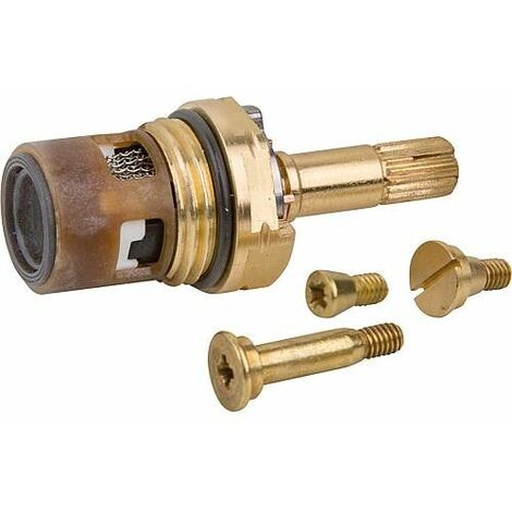 Ideal Standard – Tête de cartouche thermostatique complète – Compatible mitigeurs Celia – DN 15 pour lavabo mural – A963033NU (1/4)