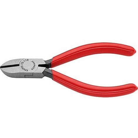 Pince coupante diagonale poli revetement plastique longueur 140 mm avec facette