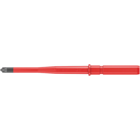 Embout WERA forme dure VDE compact, protection isolation integrée, PZ/S 2 x 154mm (1/5)