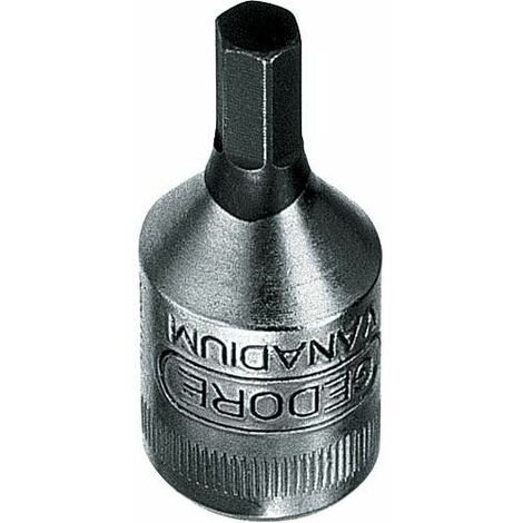 Embout tournevis 1/4 " 6 pans 4 mm (G) (1/2)