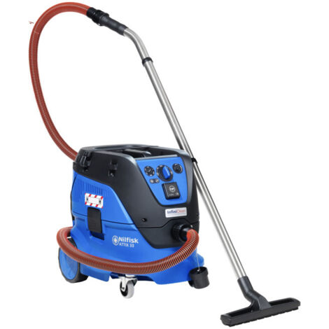 Aspirateur de sécurité eau et poussière Attix 33-2H IC amiante avec cuve plastique de 30 l