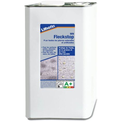 Lithofin Mn Fleckstop 5 L - Traitement Anti-taches Pierre Naturelle