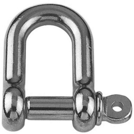 20x Manille droite Acier inoxydable (Inox) A4 8MM (1/3)