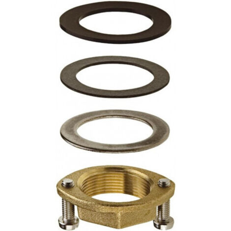 Hansgrohe – Kit de fixation pour robinetterie standard – Diamètre Ø 32 mm – Taille filetée M 33 x 1,5 – Installation facile et durable