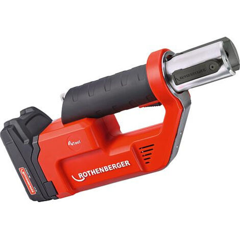 Rothenberger – Pince à sertir et coupe câble électroportatif – Set Romax TT Basic 1 – Pour câbles jusqu'à 2,5mm² – Technologie de coupe précise (1/5)