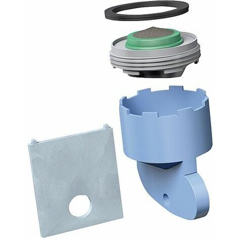 Aérateur Pura Vida pour mitigeurs de lavabo – Mousseur finition métal – Débit max 5 l/min – Compatible Hansgrohe