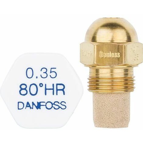Gicleur Danfoss 0,35/80°HR (1/4)