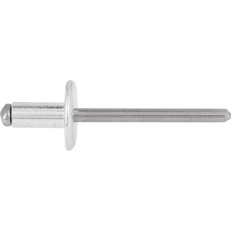 Rivet aveugle alu/nirosta tête large 5 x 8 K 14 UE 250 (1/3)