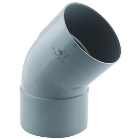 Coude PVC à 45° FF Ø 100 -NF-