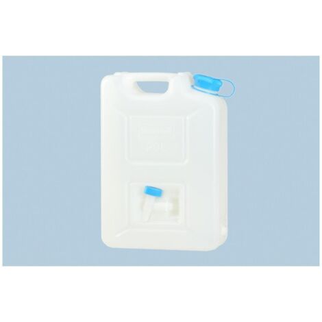 Bidon à eau hünersdorff 22 l HD-PE empilable, avec robinet de vidange - 816700