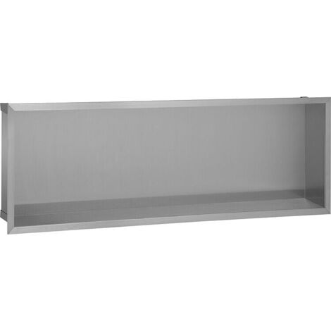 Niche murale lxhxp: 925x325x100 mm paroi arrière inox (1/4)