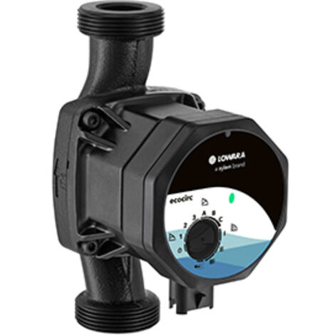 Circulateur de chauffage Lowara ecocirc S 25-4, DN25 (1"), PN 10, 230 V, longueur 180 mm (1/4)