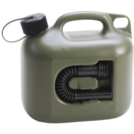 Bidon de carburant Profi plastique 5l, olive 800200 (1/4)