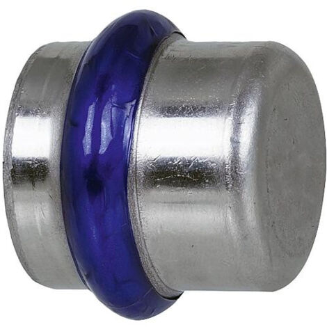 Raccord a sertir inox contour V bouchon 42 mm (1/3)