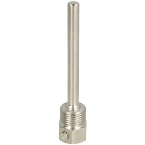 Doigt de gant en inox G 1/2" (1.4571) pmax   40 bar, Tmax 350° C Longueur 100 mm