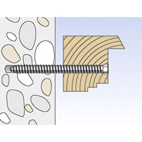 Vis Réglable SFSSPTR-B6x70mm – RAL9016, T30 – Pour Pose Fenêtre Renforcée