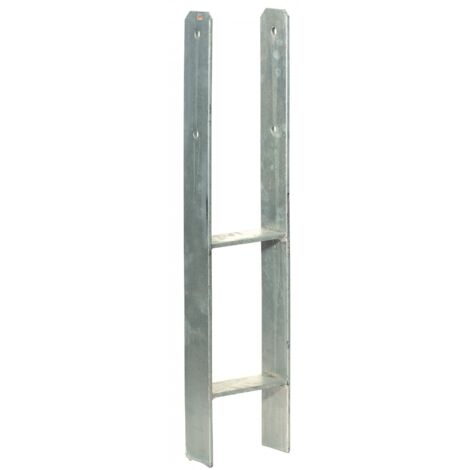 Simpson Strong Tie – Pied de poteau de jardin en H – Polypropylène 91x300mm – Épaisseur 6mm – Résistant aux intempéries pour structures extérieures - PP490