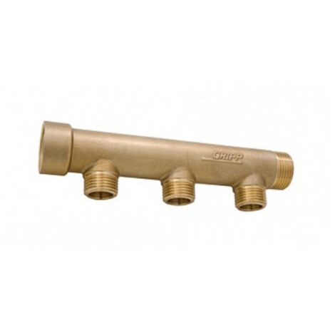 Collecteur nourrice DISTRIGRIPP 2 départs M 20x27 - M 15x21 MIXTE - GRIPP - 003682