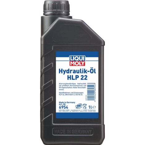 Huile hydraulique HLP 22 ISO VG 22, bidon de 1 litre