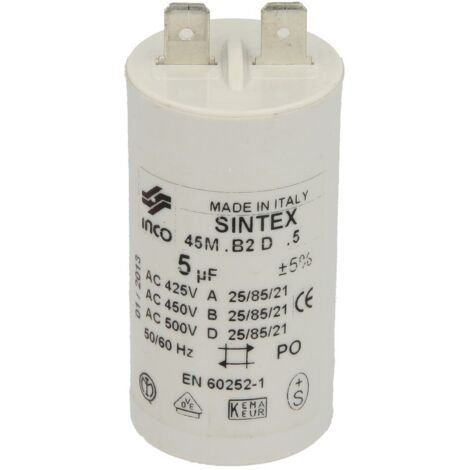 Condensateur 5 MF 450V MK