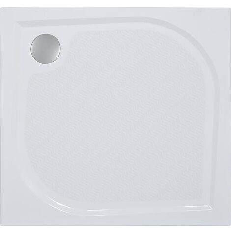 Receveur EBBY, en fonte minéral lxhxp: 900x38x900mm pied et anti-glisse inclus (1/4)