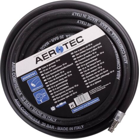 Tuyau d'air comprimé Aerotec 20 mètres x 6 mm, Max. Pression, 15 bar