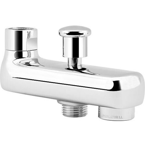 Bec de baignoire Globus 2.0 chrome, avec inverseur, entraxe 120mm