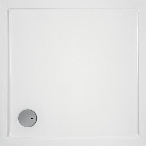 Receveur carre EVREN acrylique 900x900x55 mm pour bonde de 90 mm (1/2)