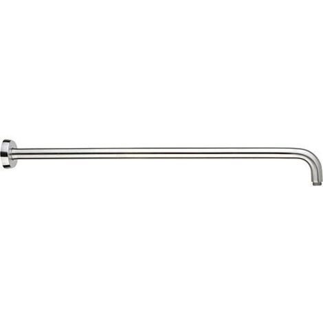 tube raccord mural tete de douche L : 500mm inox poli