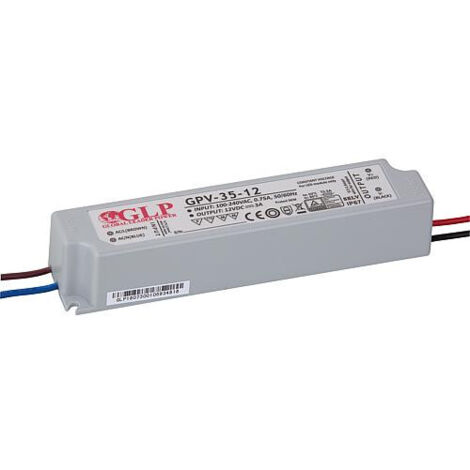 Transfo pour agent lumineux 12V, 0-36 Watts, IP67 (1/5)