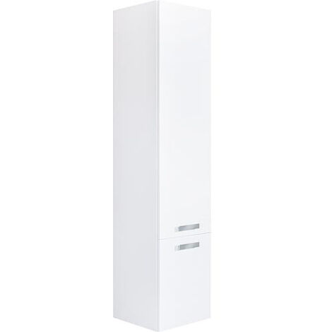 armoire haute serie MAB 2 portes blanc mat, butée à gauche 350x1585x370mm (1/4)