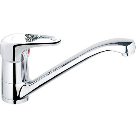 Mitigeur d'evier Top II avec levier chromé orientable saillie 229 mm (1/3)