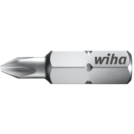 Wiha Embout Standard 25 mm Pozidriv 1/4" C6,3 PZ1 (01688)