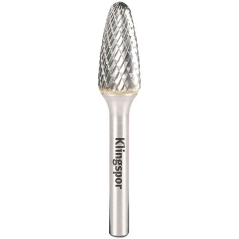 HF 100 F Fraises carbure Klingspor 9,6 x 19 x 6 mm coupe spéciale acier (1/2)