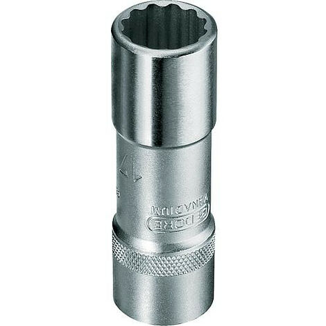GEDORE Douille pour tournevis long, profil UD Type D 19 L 13 (1/2)
