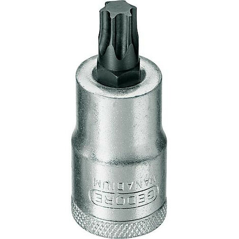 Embout tournevis 1/2 " interieur Torx T 25 / L 55mm (G) (1/2)