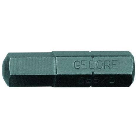 Embouts GEDORE - Lot six pans creux taille 2,5mm UE : 10 pieces (1/3)